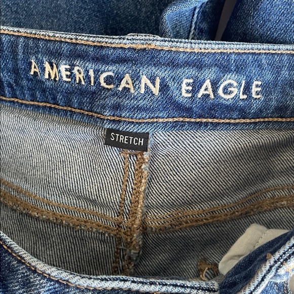 American Eagle Outfitters Dark Blue Skinny Jeans - Picture 5 of 7